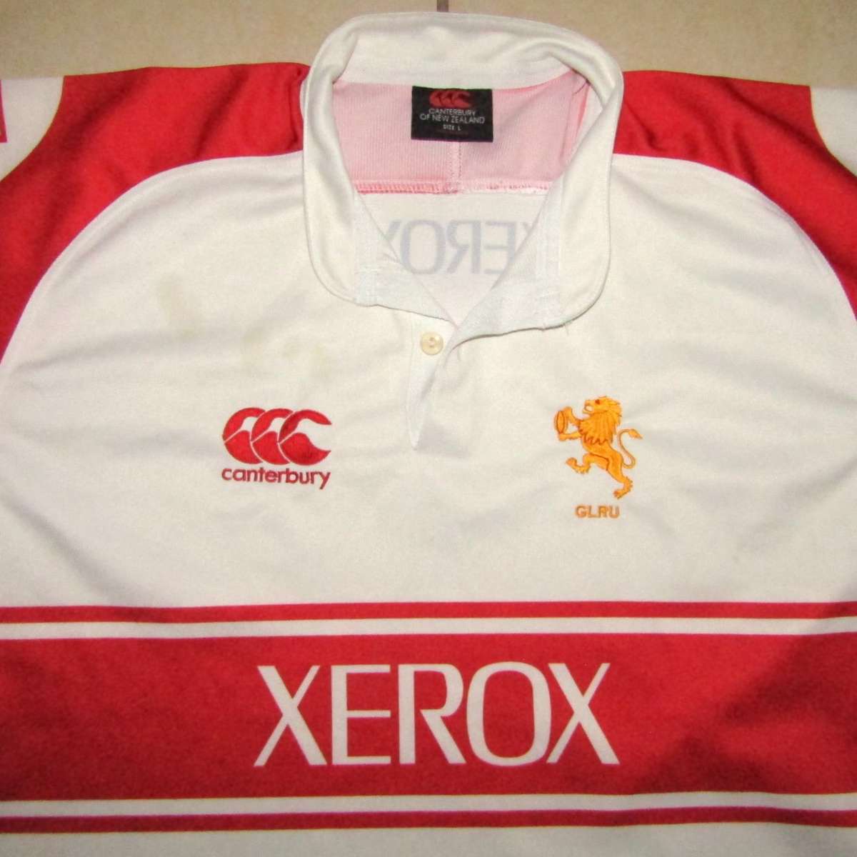 Old Golden Lions Rugby Jersey - Large Size