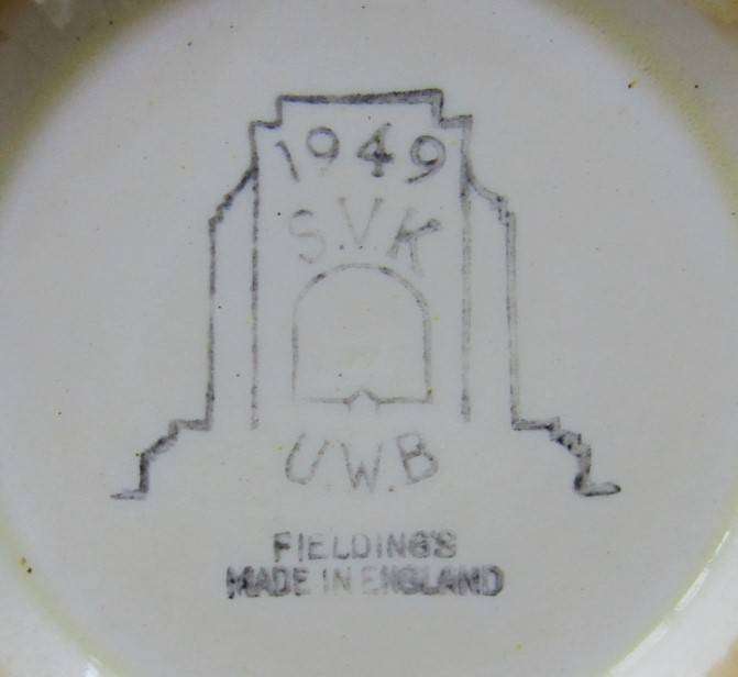 1949 Voortrekker Monument Bowl - Made in England