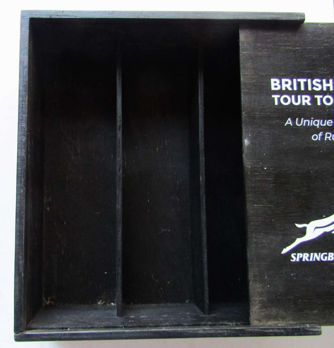 2021 Springboks vs British Lions Rugby Triple Wine Bottle Case