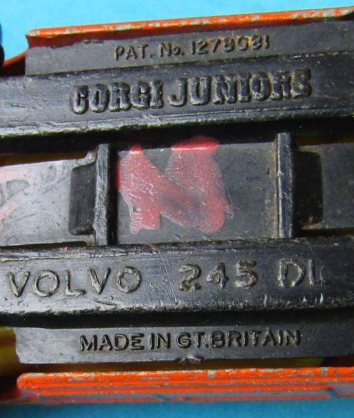 Old Corgi Juniors Volvo 245 DL Car