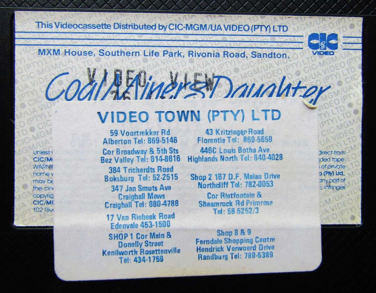 Coal Miner's Daughter - Tommy Lee Jones - Movie VHS Tape (1980)