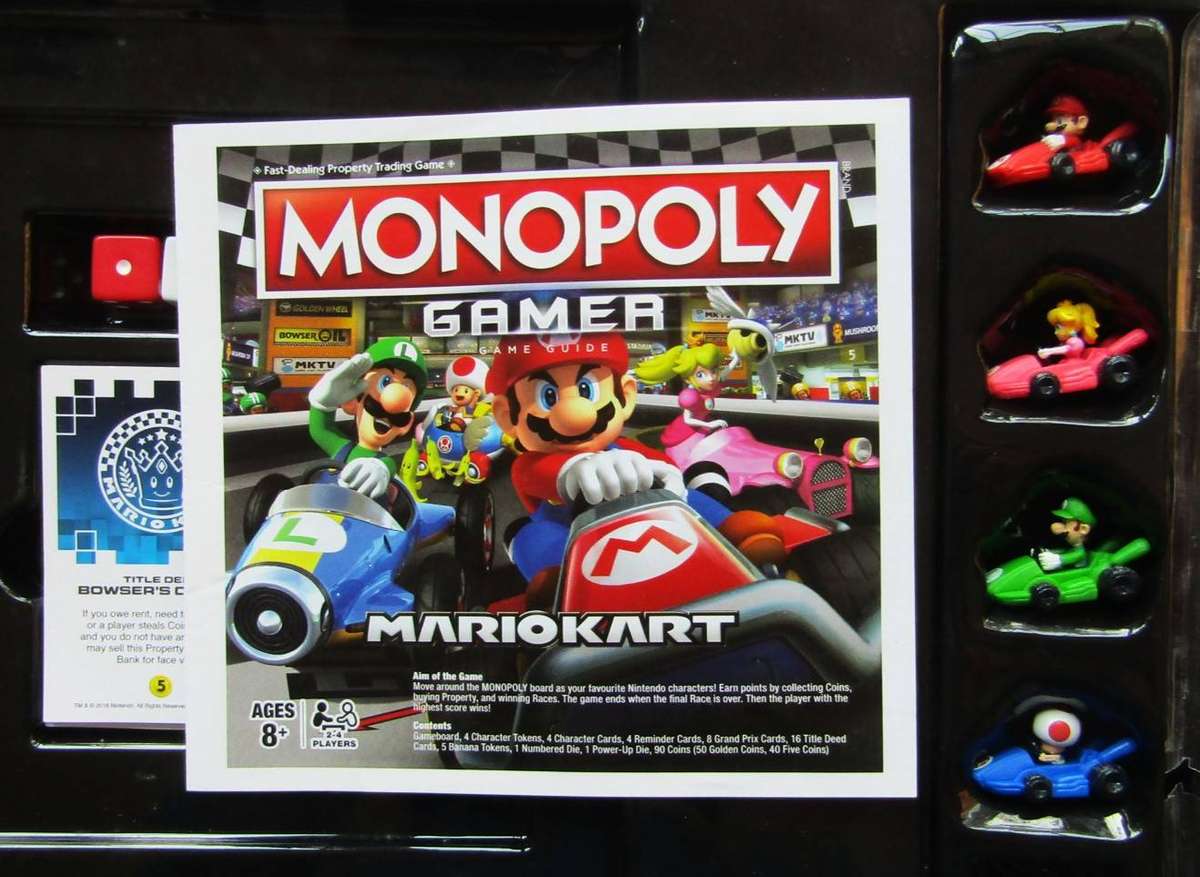 Nintendo Mario Kart Gamer Monopoly (2018)
