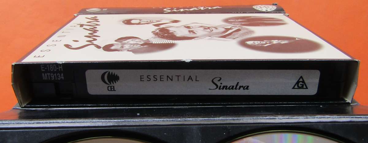 Essential Sinatra - VHS Video and 2 CD Box Set