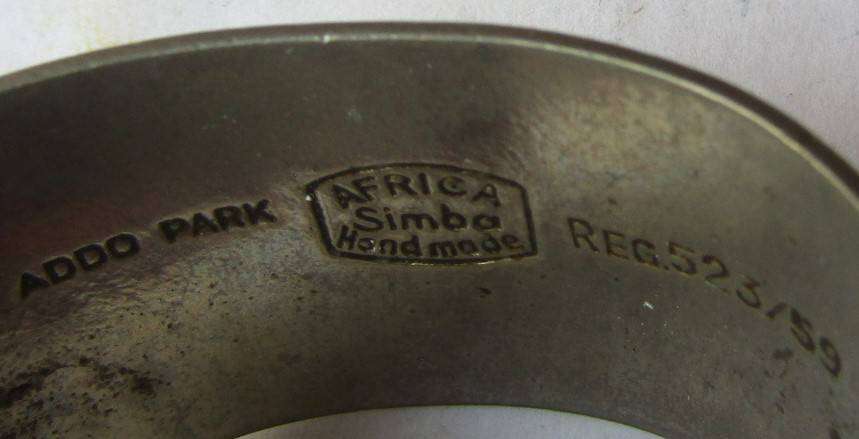 Old Addo Park Napkin Ring