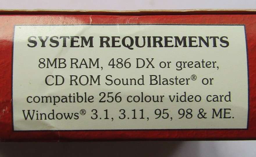 The Human Body - Big Box Software Program