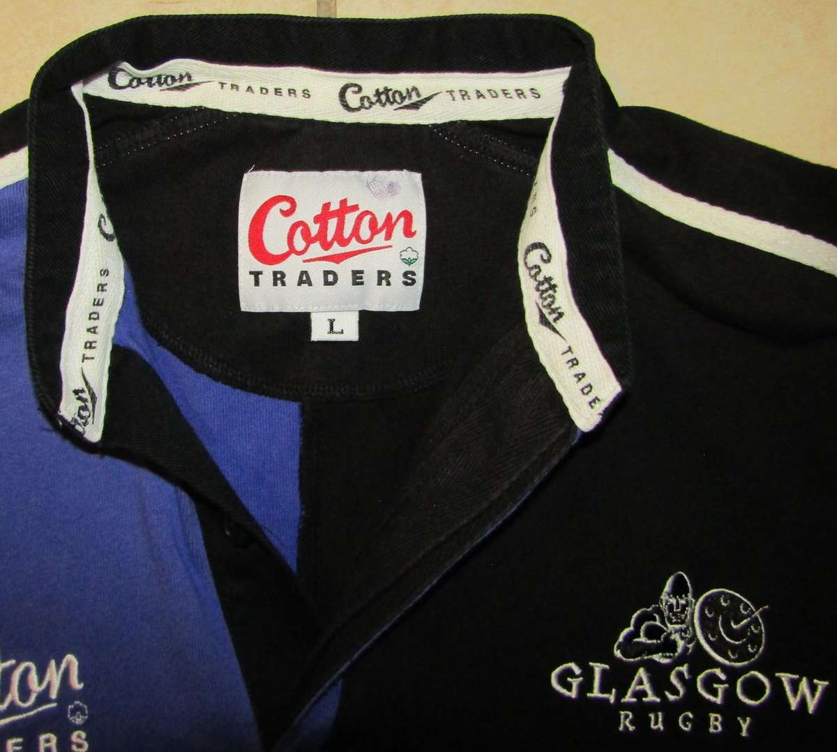 Old Scotland Glasgow Warriors Long Sleeve Rugby Jersey