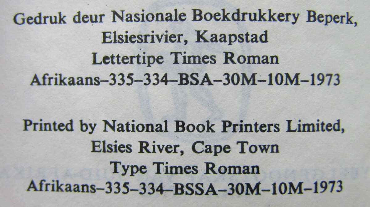 1973 SADF Afrikaans Pocket Bible