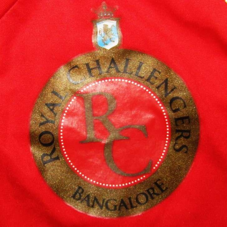 Old Royal Challengers Bangalore IPL Cricket Jersey - Large Size