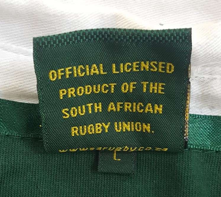 Old Springbok Rugby Jersey - Large Size