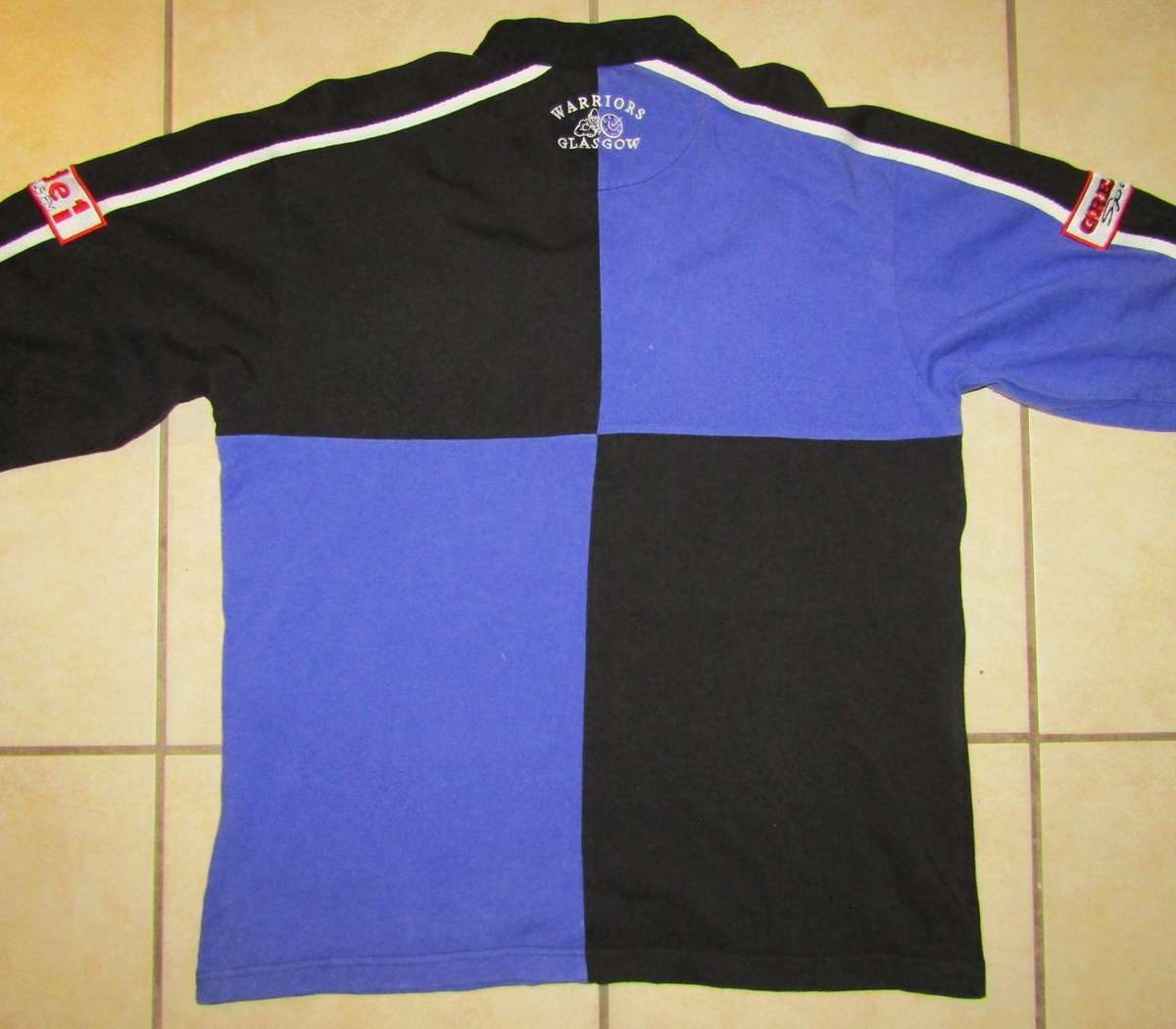 Old Scotland Glasgow Warriors Long Sleeve Rugby Jersey