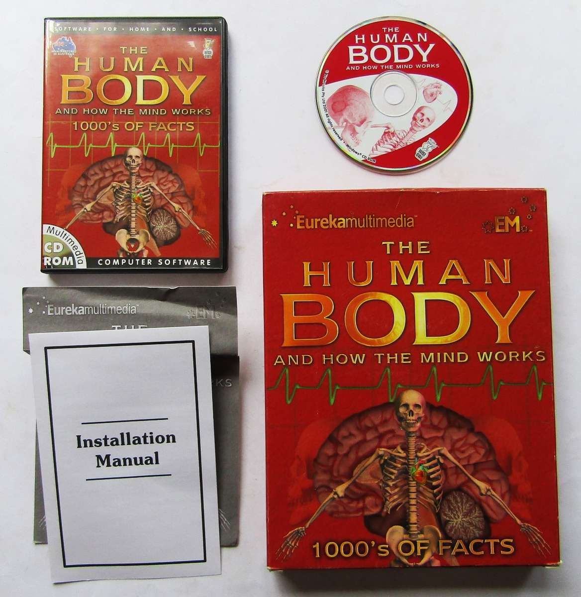The Human Body - Big Box Software Program