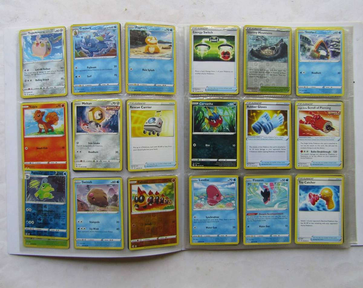 Pokemon Album with 99 Trading Cards