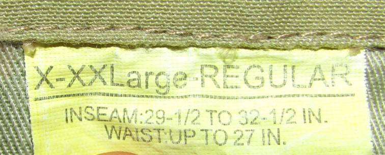 Old Military Camo Combat Jacket and Trousers