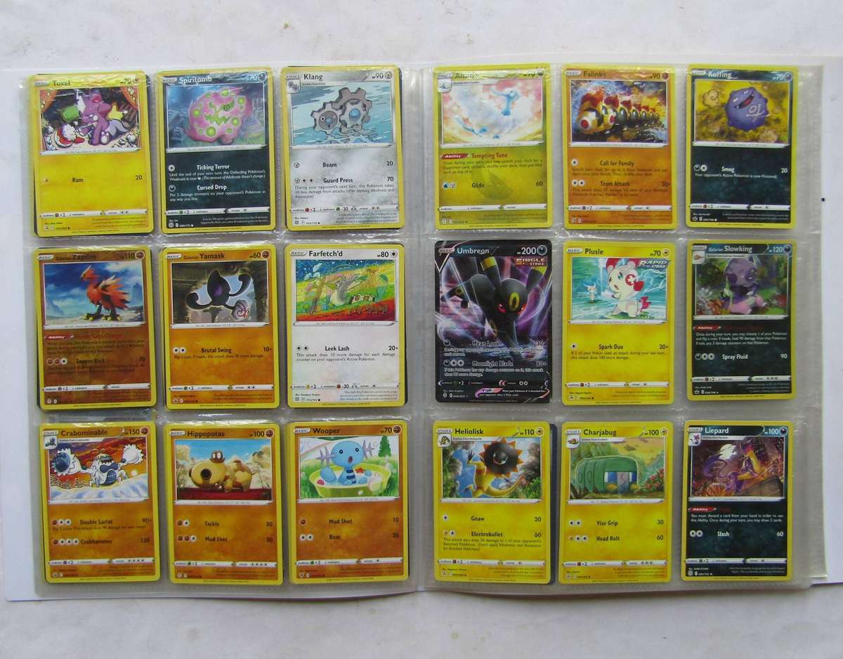 Pokemon Album with 99 Trading Cards