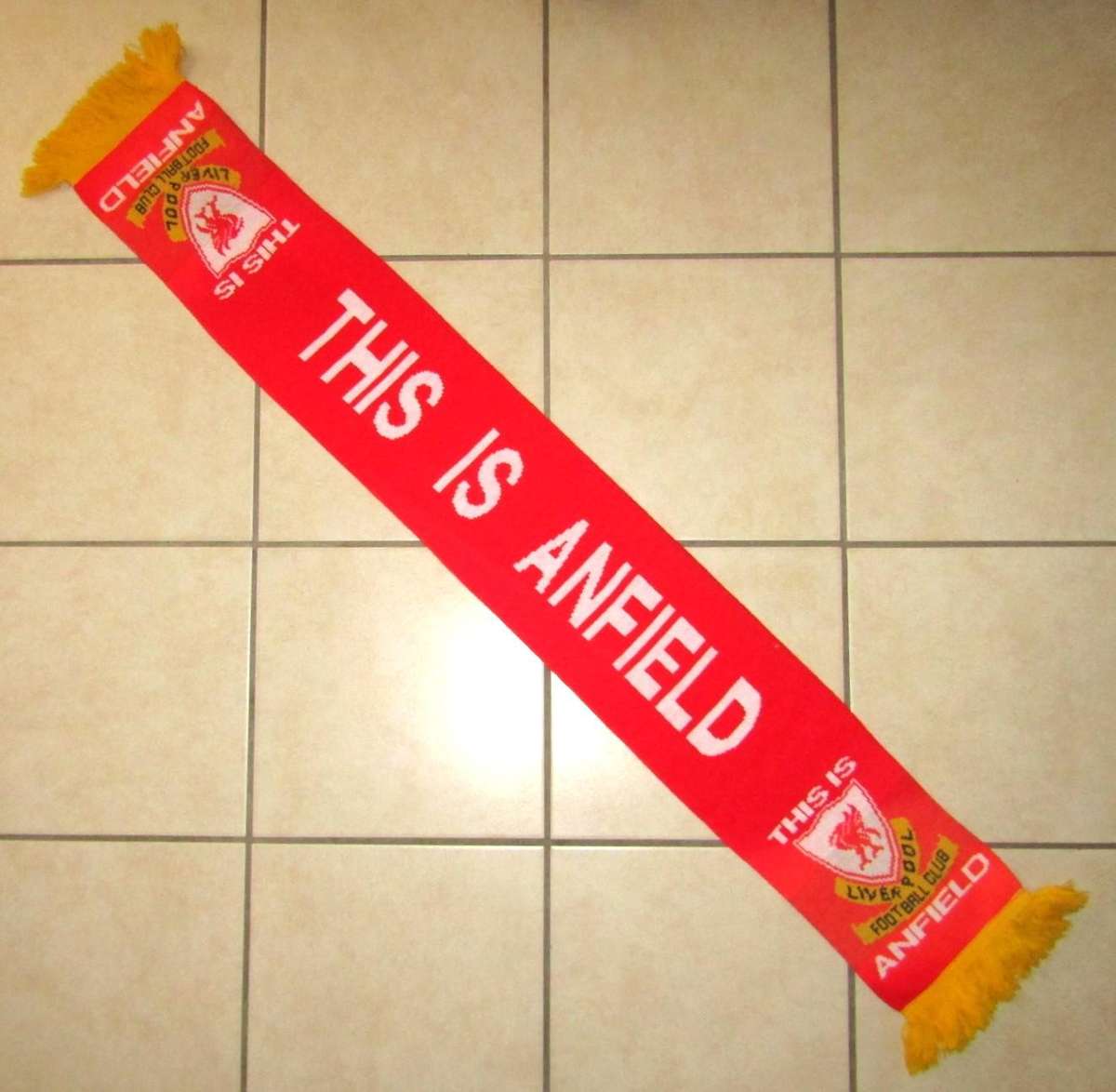 Old Liverpool Football Club Scarf
