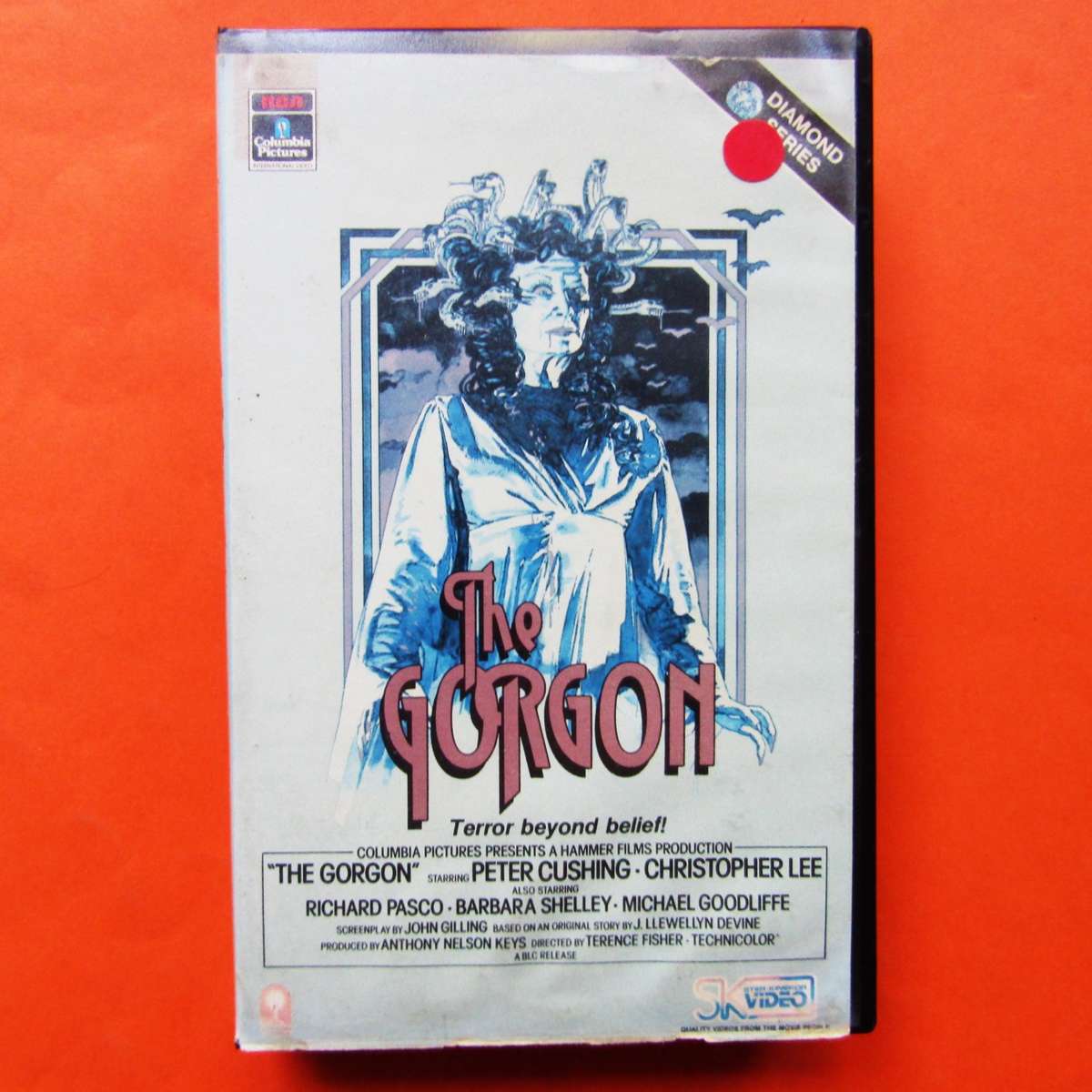 The Gorgon - Horror Movie VHS Tape (1989)