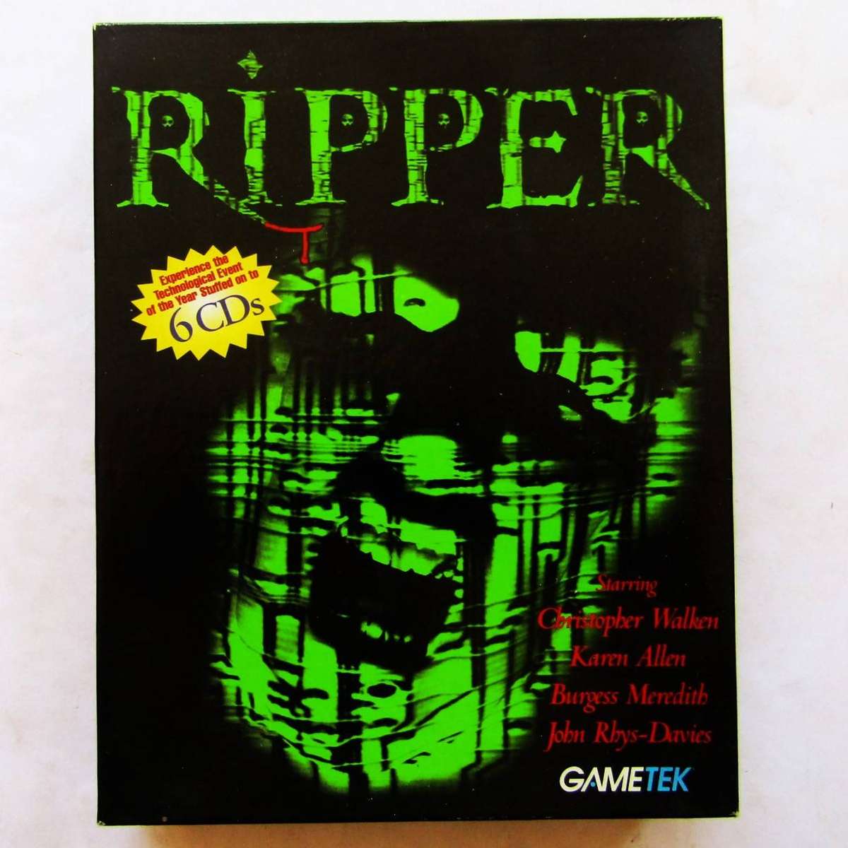 Ripper - 6 Disc Big Box PC Game (1996)