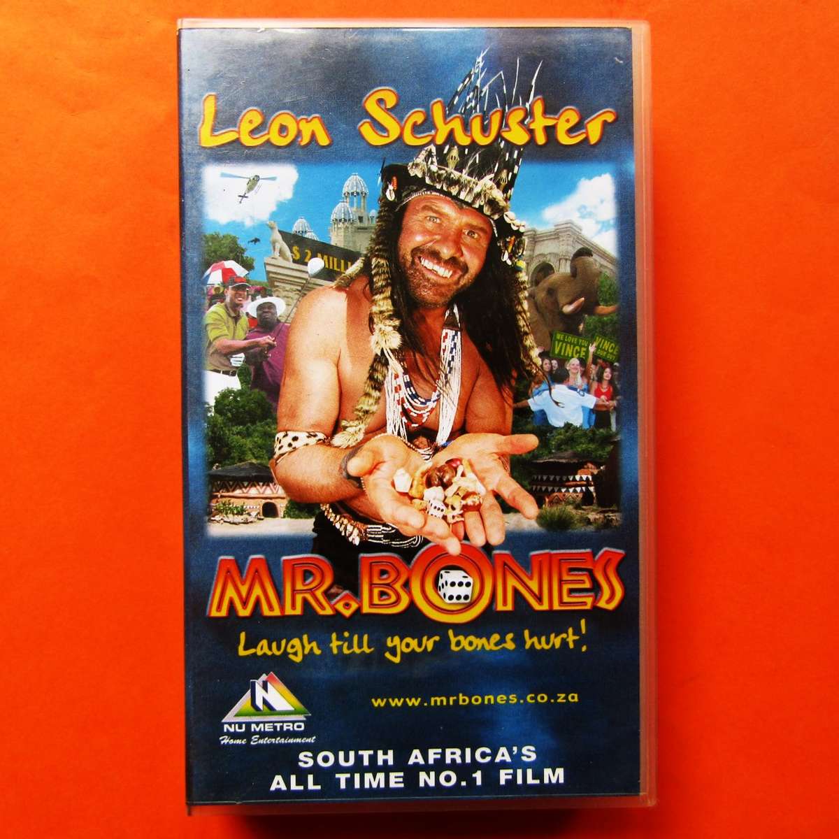 Mr. Bones - Leon Schuster - Movie VHS Tape (2002)