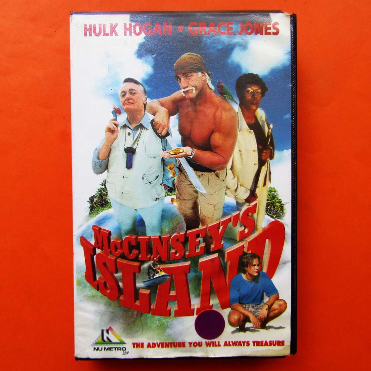 McCinsey's Island - Hulk Hogan - Movie VHS Tape (1998)