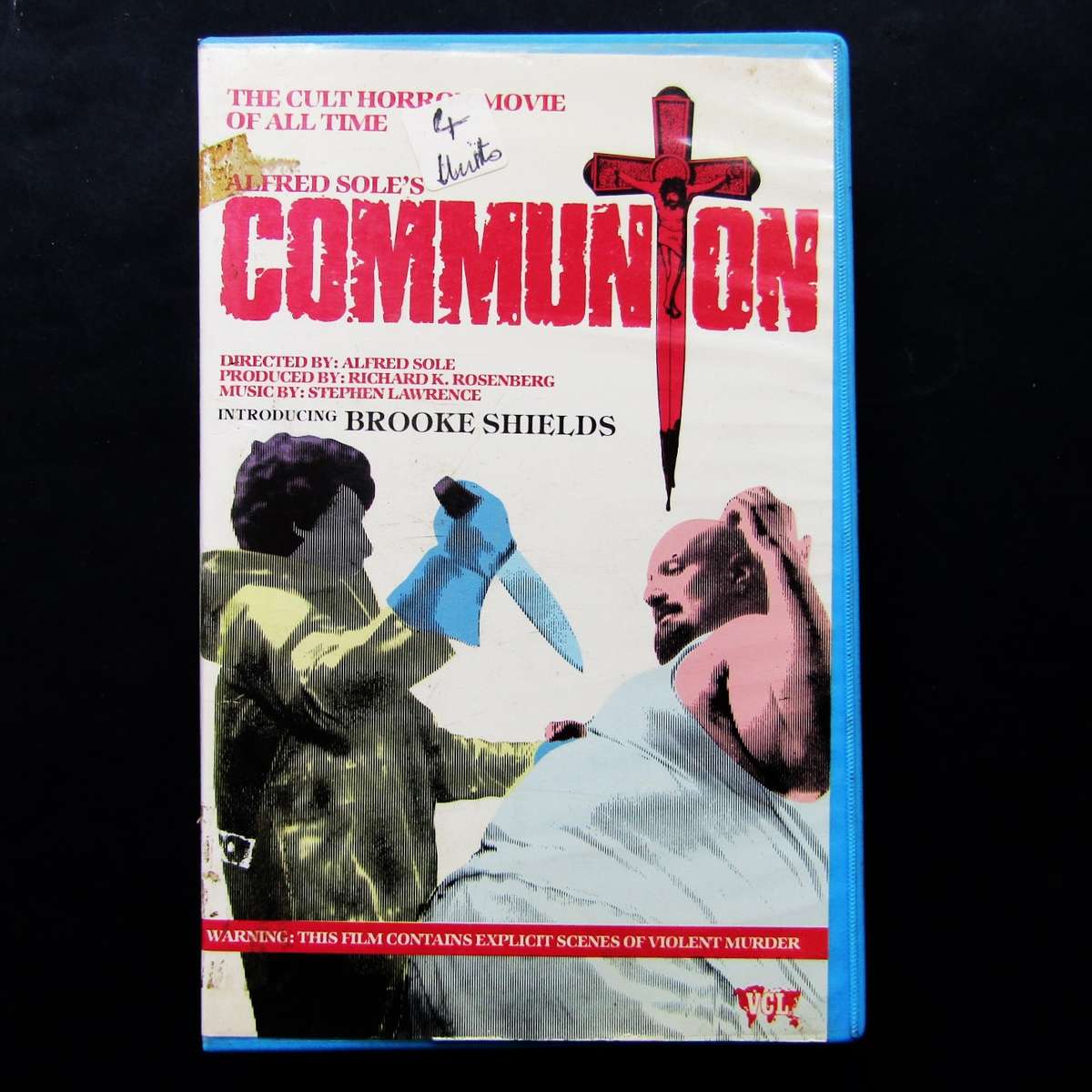 Communion - Brooke Shields - Horror Movie VHS Tape (1980)