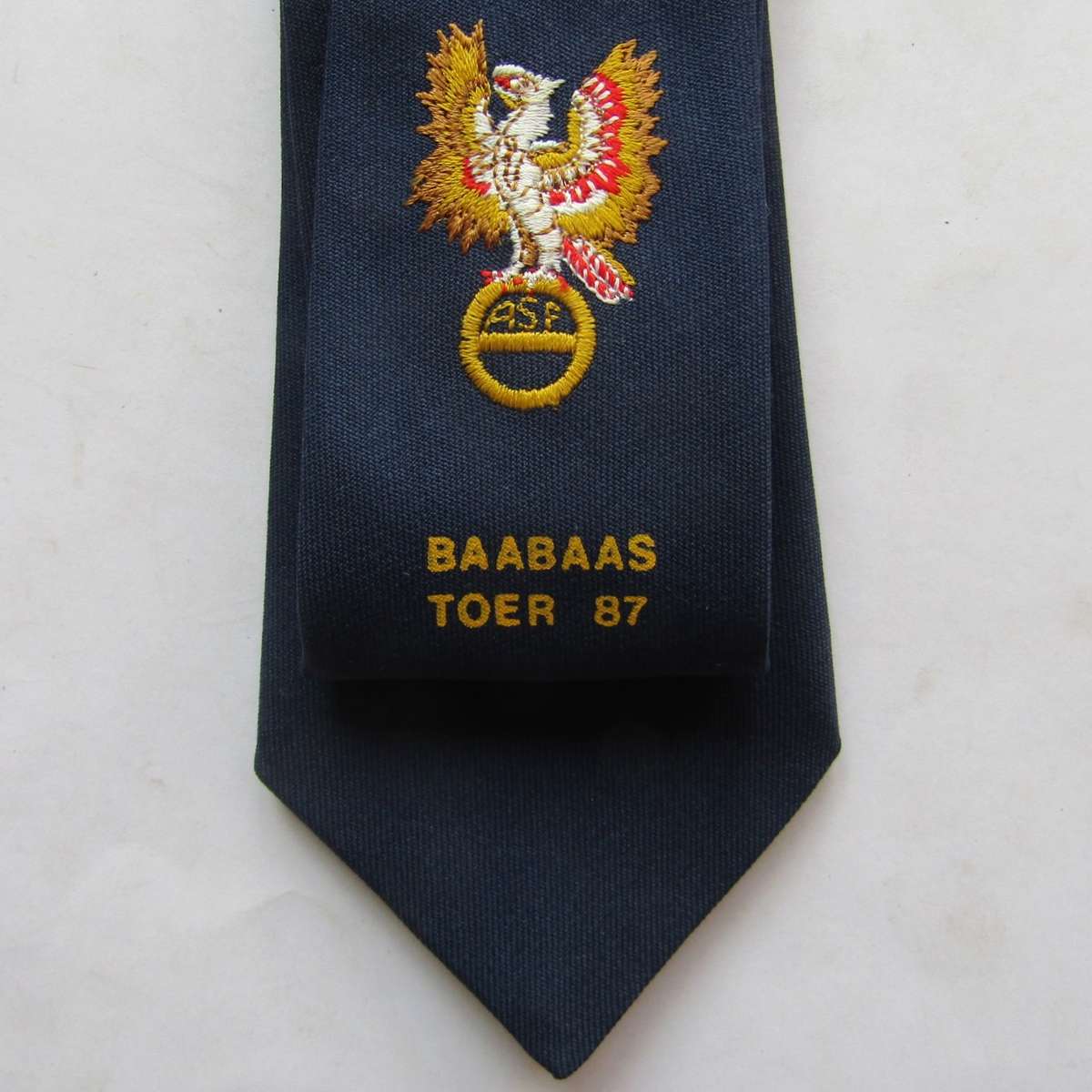 1987 ASF Baabaas Toer Rugby Neck Tie