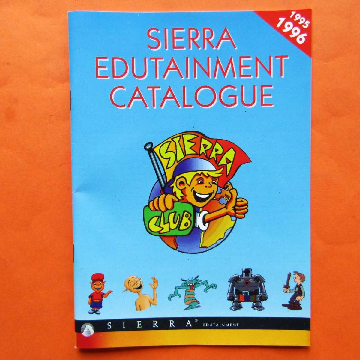 1995 - 1996 Sierra Edutainment PC Games Catalogue