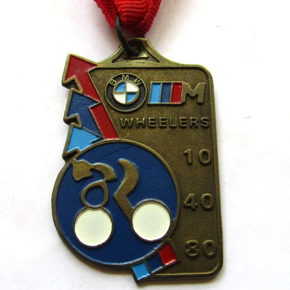 Old BMW Cycling Medal