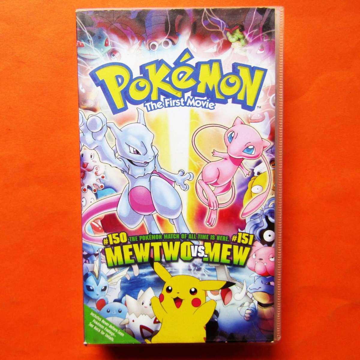 Pokemon - The First Movie - VHS Tape (2000)