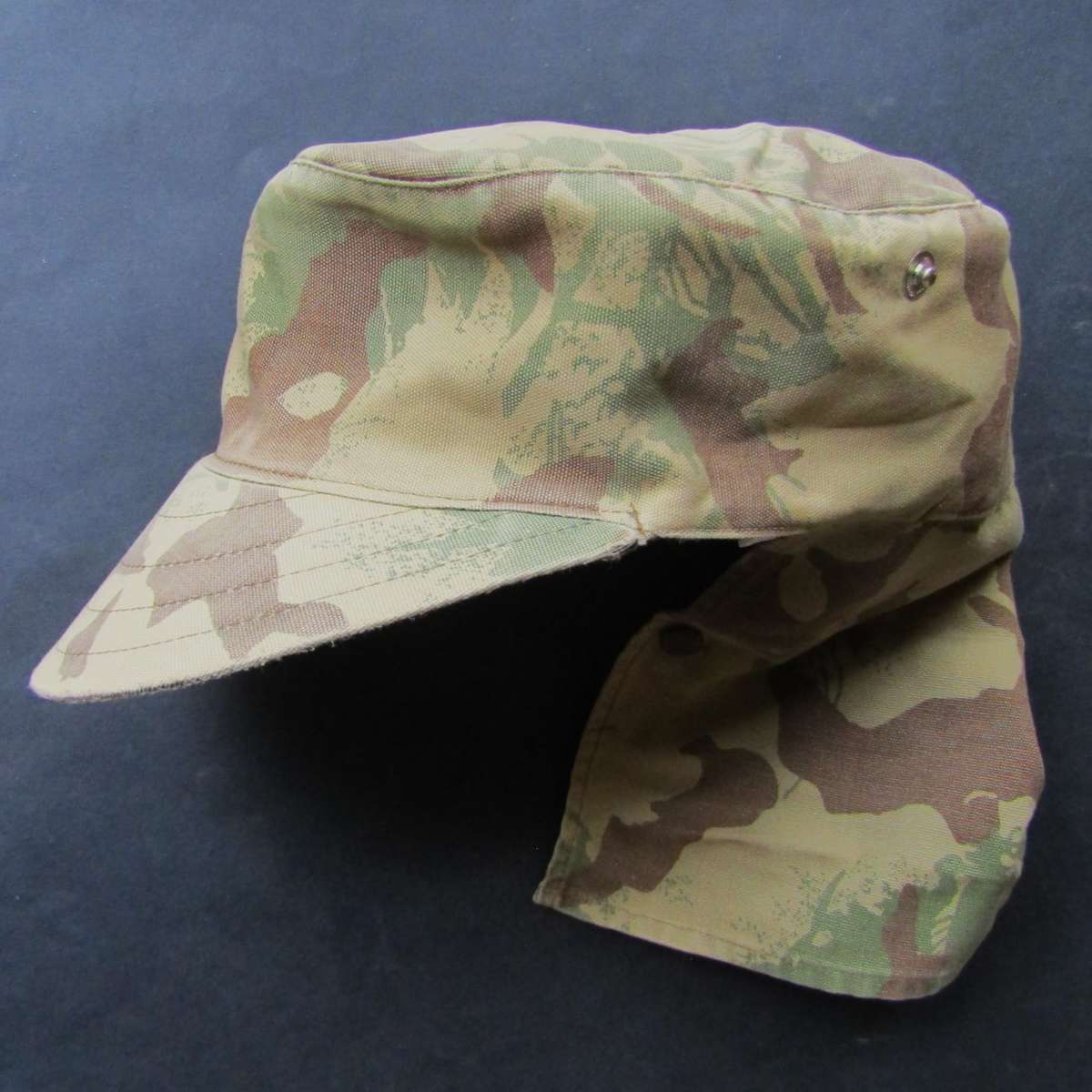 Old Koevoet Camo Neck Flap Cap