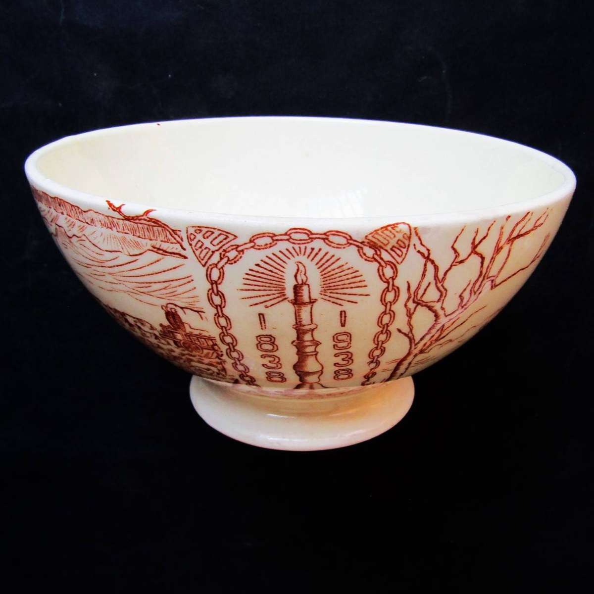 1938 Large Voortrekker Eeufees Bowl