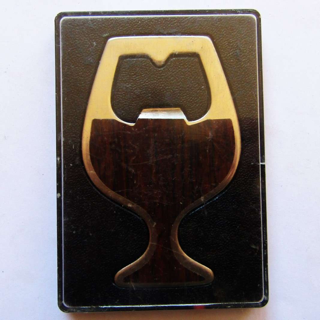 Old Made in Hong Kong Bottle Opener with Case