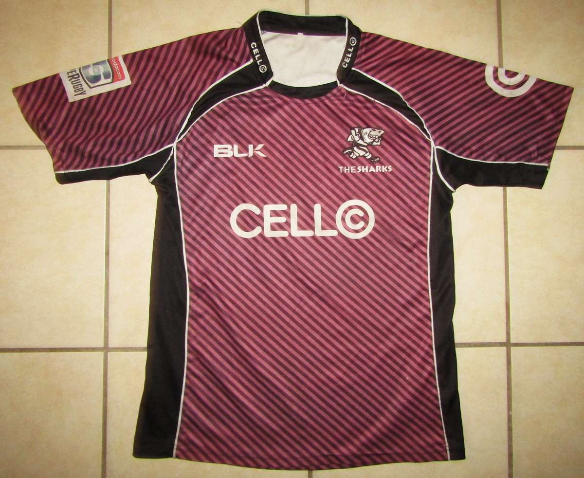 Old Sharks Super Rugby Jersey - XL Size
