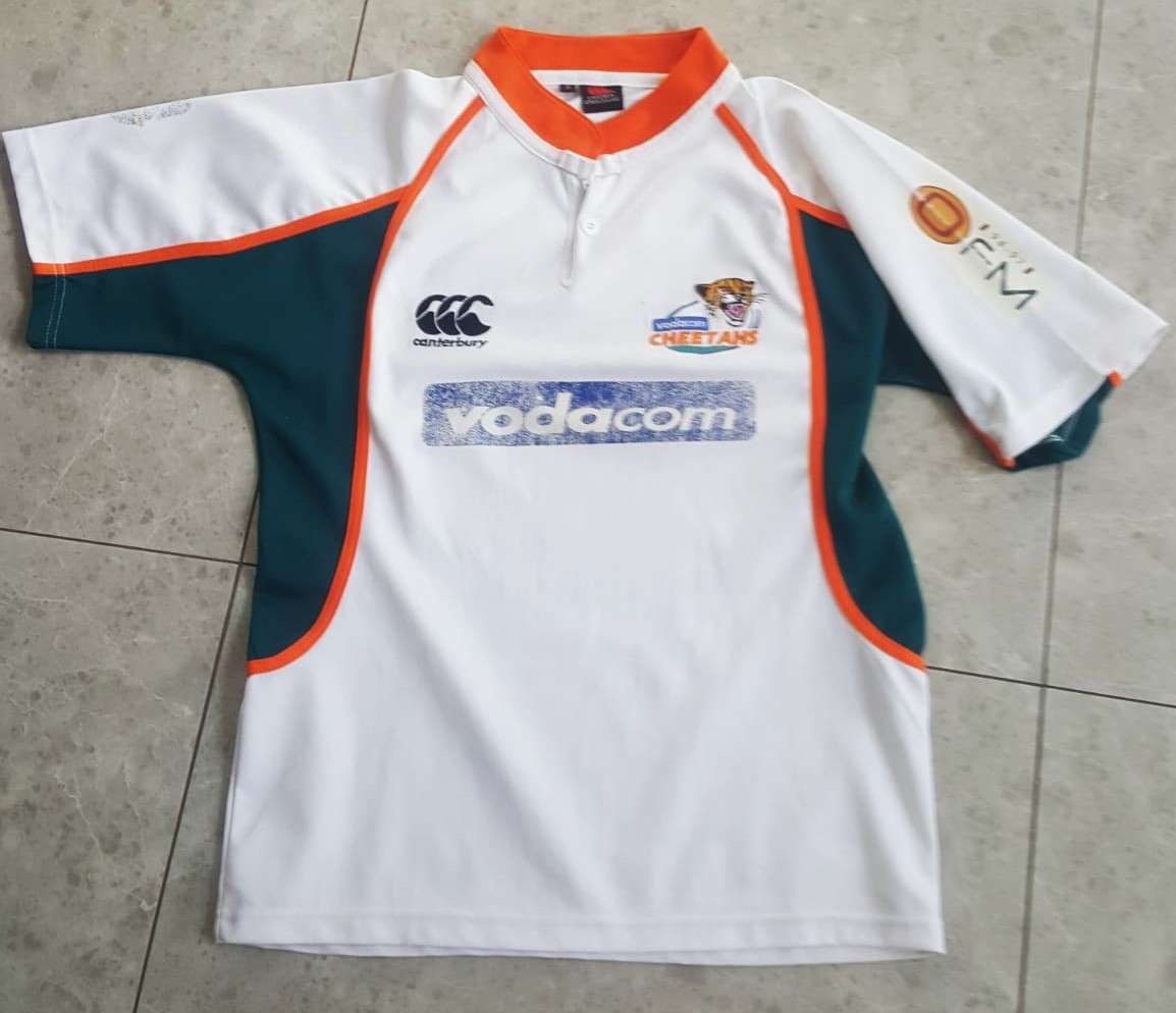 Old Cheetahs Super 14 Rugby Jersey - Small Size