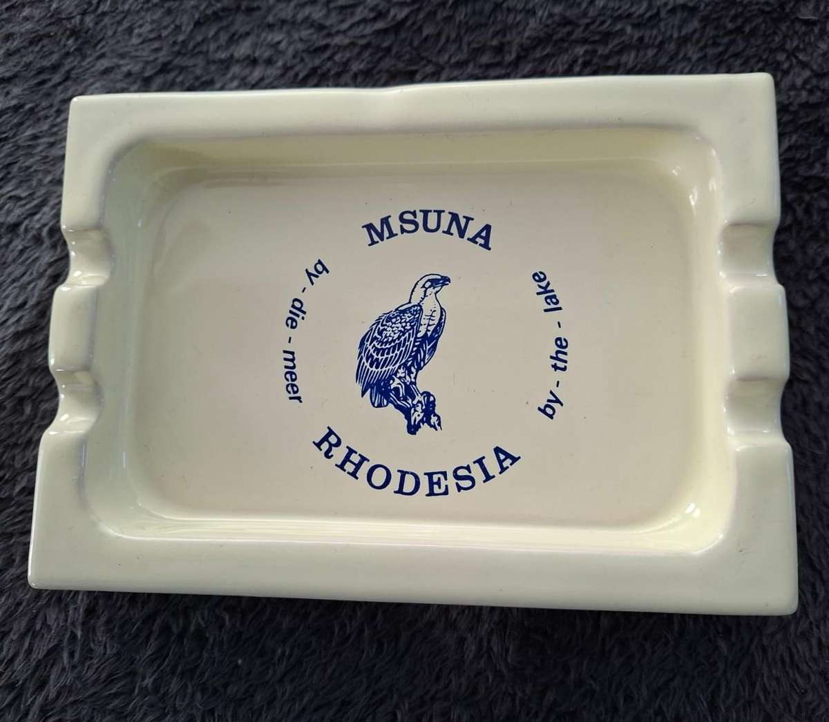 Old Rhodesia Msuna by the Lake Ashtray