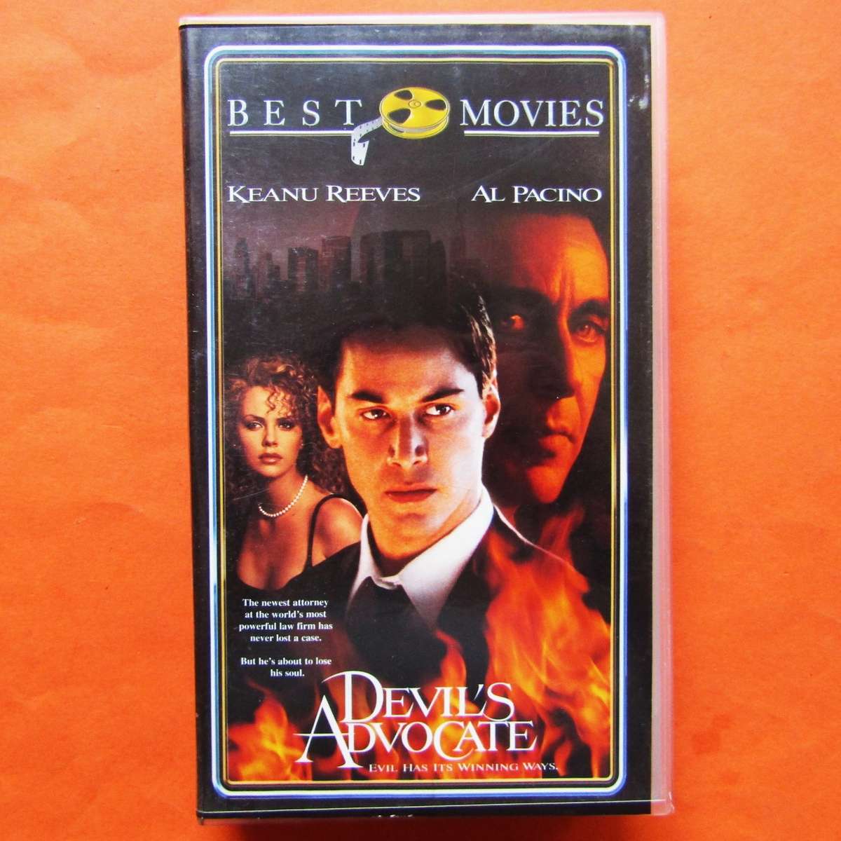 Devil's Advocate - Keanu Reevs - Movie VHS Tape (1997)