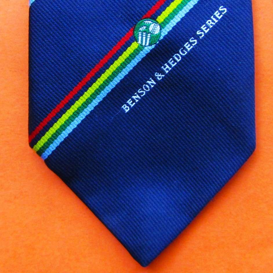 Old Benson & Hedges Series Cricket Neck Tie
