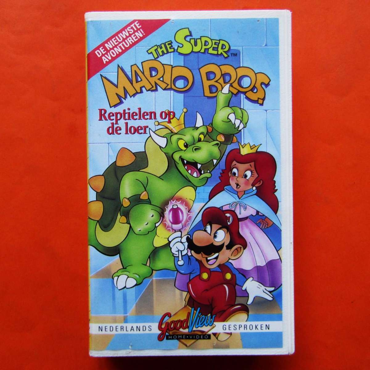 Nintendo Super Mario Bros - Netherlands VHS Video Tape (1990)
