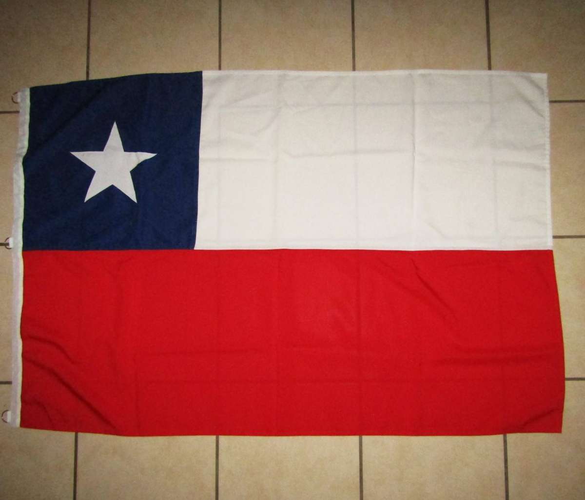Large Old Chile Country Flag
