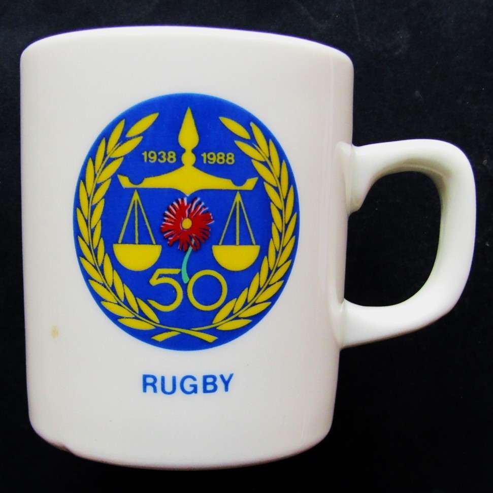 1988 Noord Transvaal Rugby Referees Mug