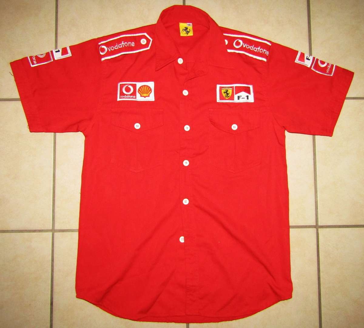 Old Michael Schumacher Ferrari F1 Racing Shirt