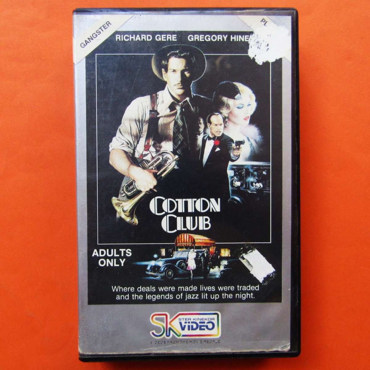 Cotton Club - Richard Gere - Crime Movie VHS Tape (1984)