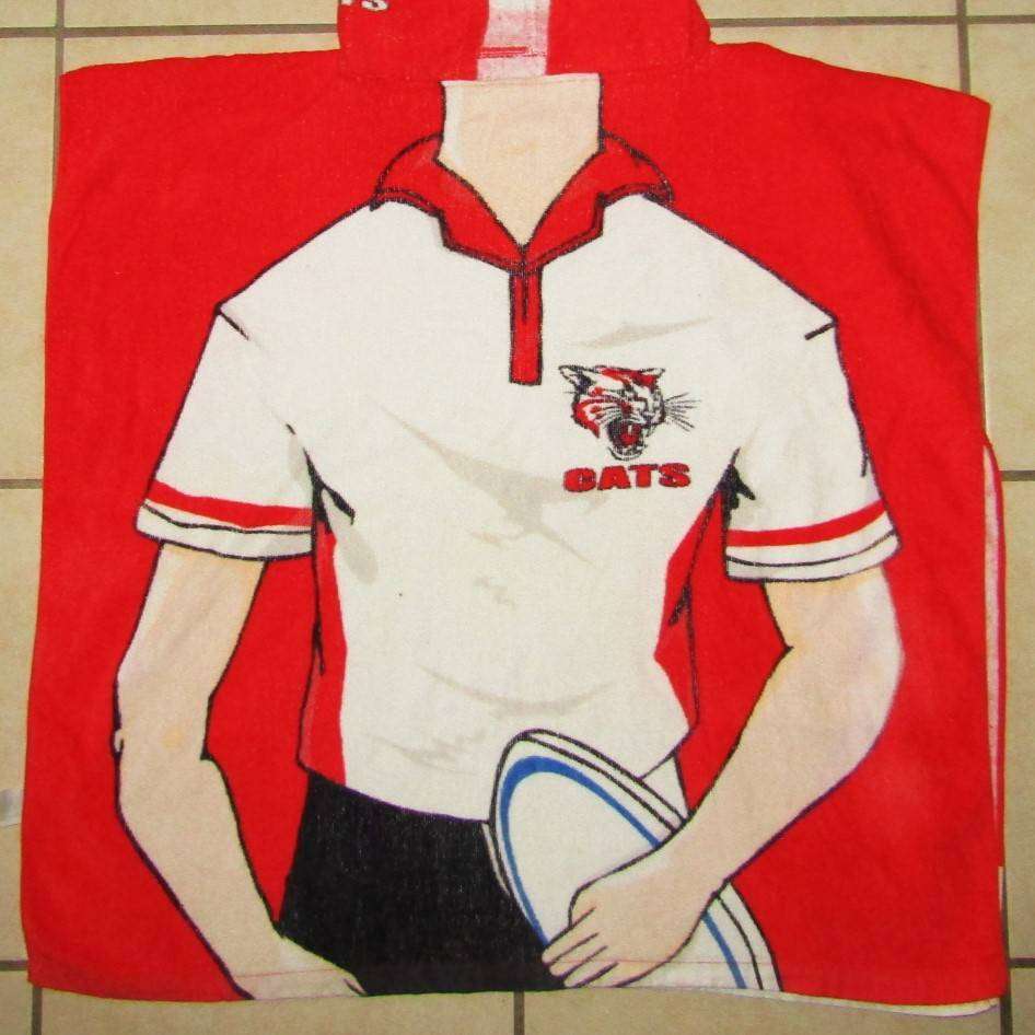Old Cats Rugby Hooded Towel