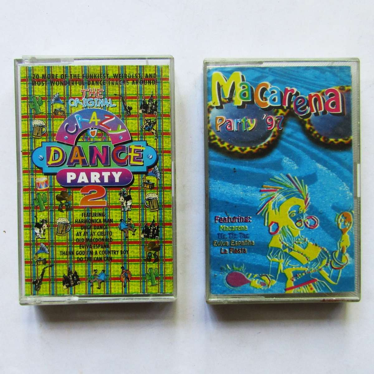 2 Old Party Compilation Cassette Tapes