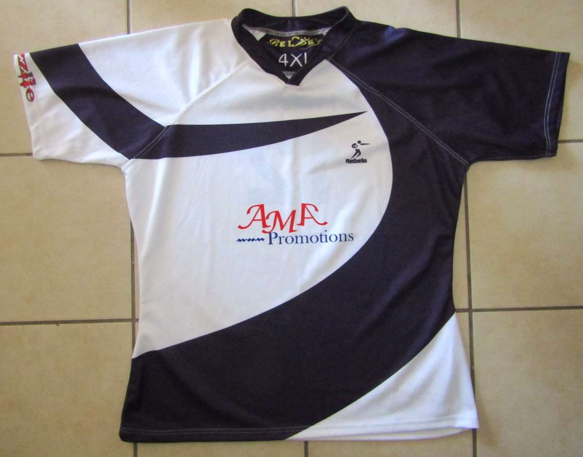 Old Rebels Number 12 Players Rugby Jersey