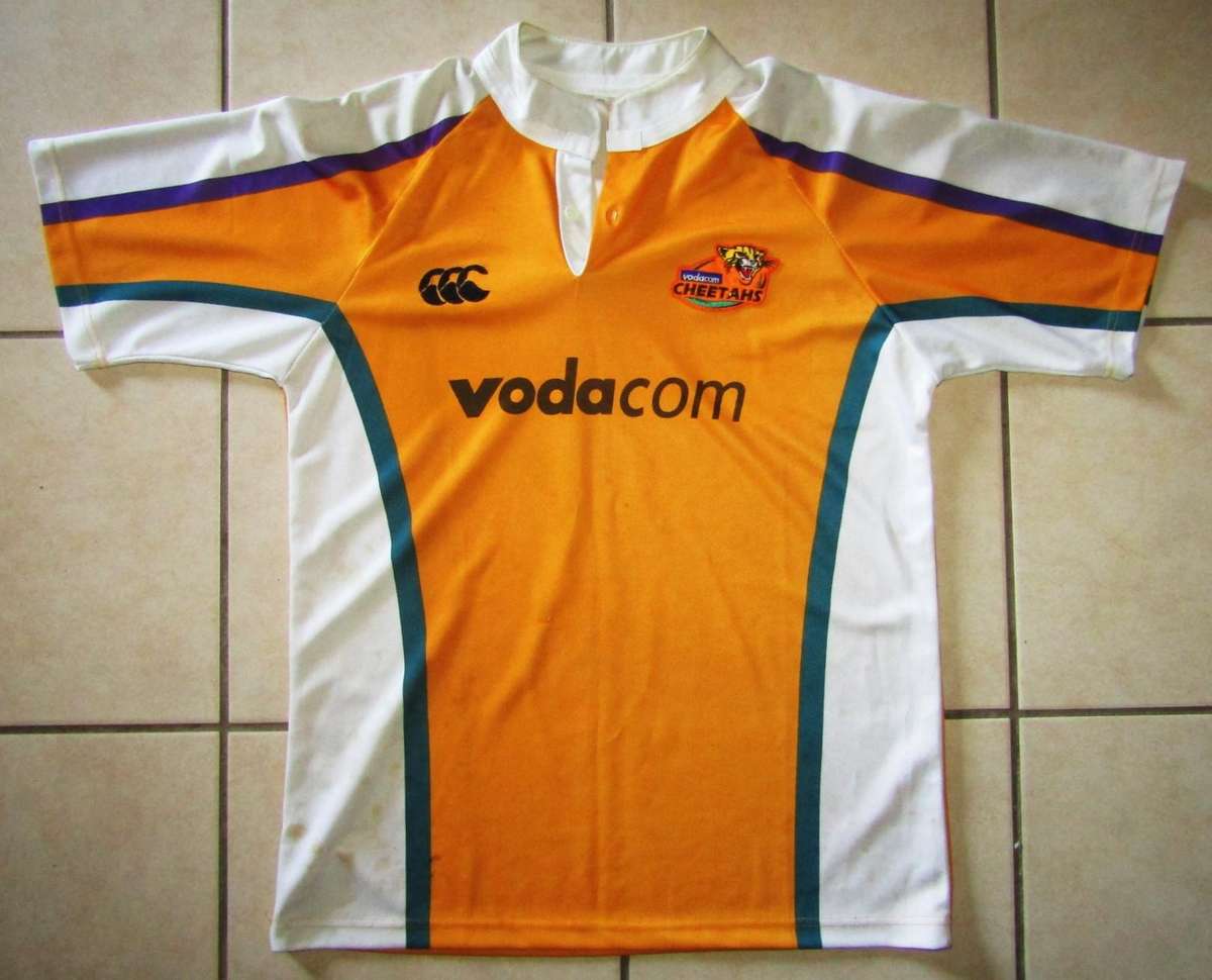 Old Vodacom Cheetahs Rugby Jersey - Size XXL