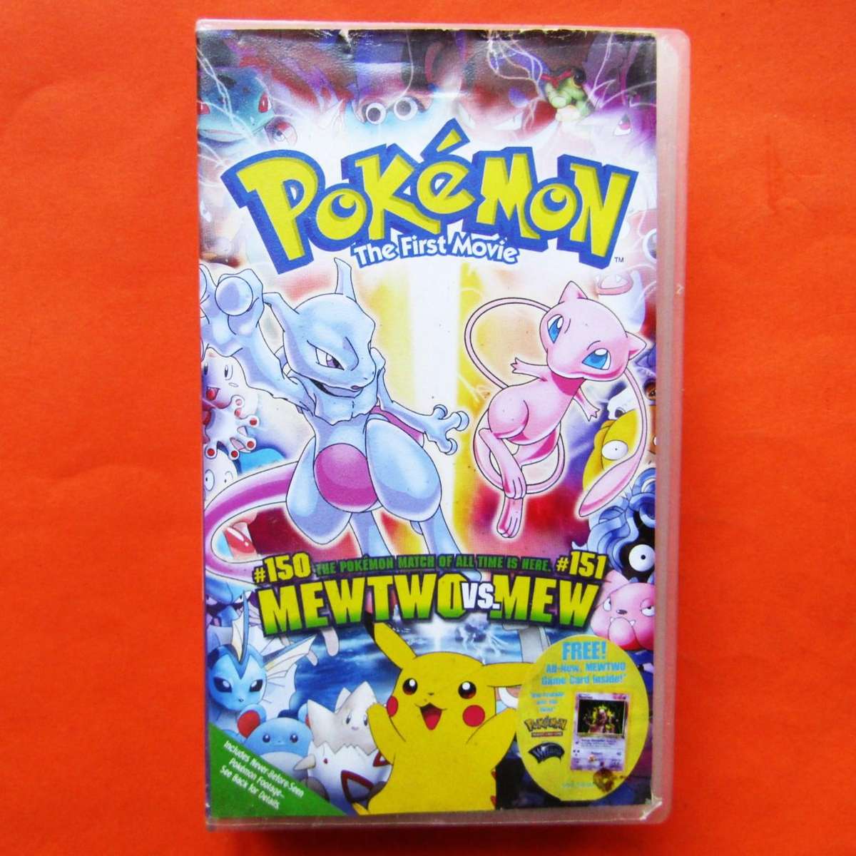 Pokemon - The First Movie - VHS Tape (1999)