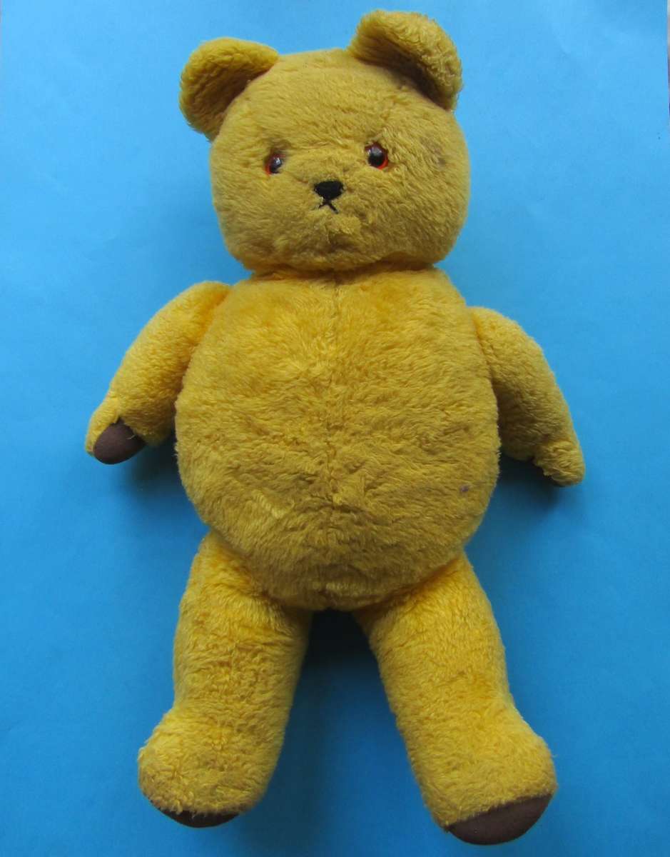 Large Vintage Teddy Bear with Adjustable Limbs