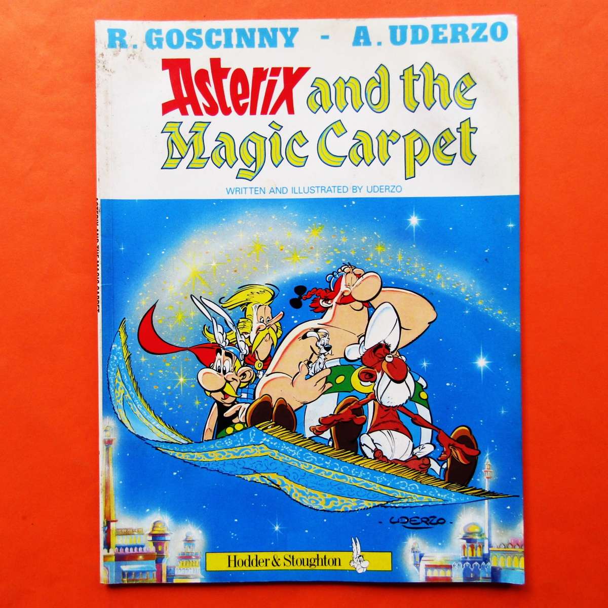 Asterix and the Magic Carpet - Softcover Book (1989)