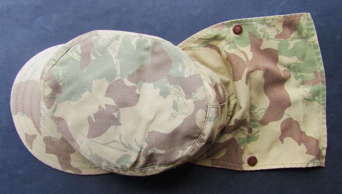 Old Koevoet Camo Neck Flap Cap