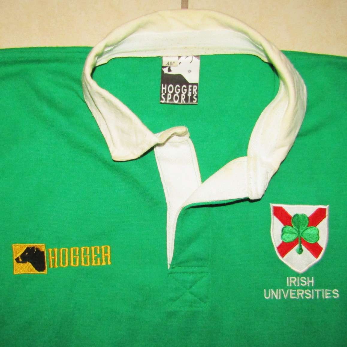 Old Irish Universities Long Sleeve Players Rugby Jersey